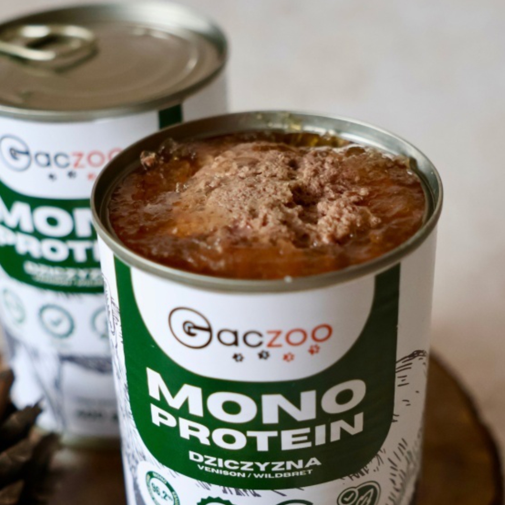 Gaczoo MONO Protein karma mokra dla psa Dzik 400g
